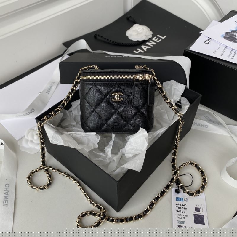 Ch*el cosmetic bags